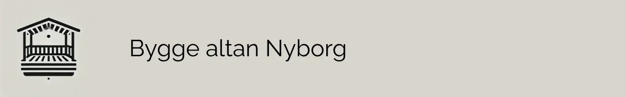 Bygge altan Nyborg